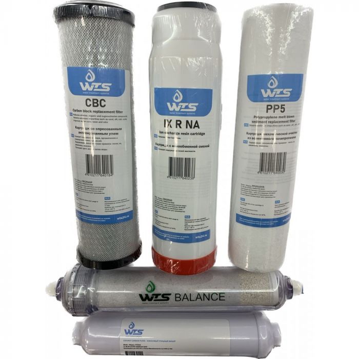 WTS KIT5BAL комплект картриджей сбалансированный минеральный состав.