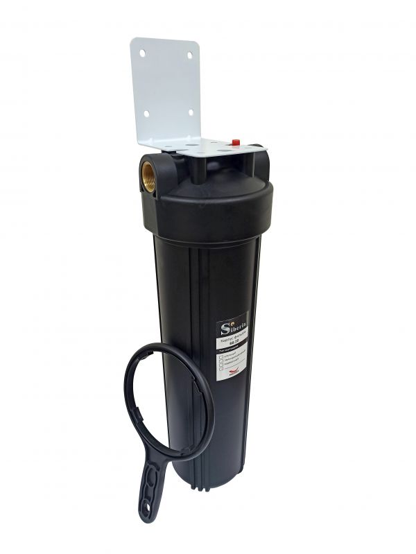 Корпус фильтра 20BB, black, 1", Siberia