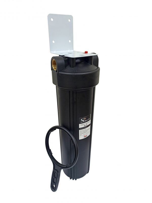 Корпус фильтра 20BB, black, 1", Siberia