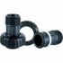 V3007-04, Фитинги для Clack 1" - прямой наружная резьба Noryl 1" BSPT (комплект)