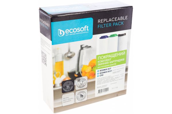 Ecosoft CRV3ECOEXP (улучшенный комплект картриджей для тройных фильтров)